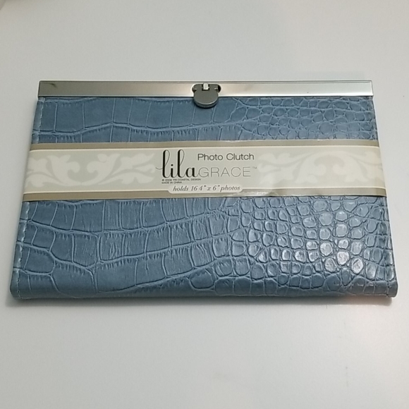 Lila grace photo clutch blue - Picture 5 of 6